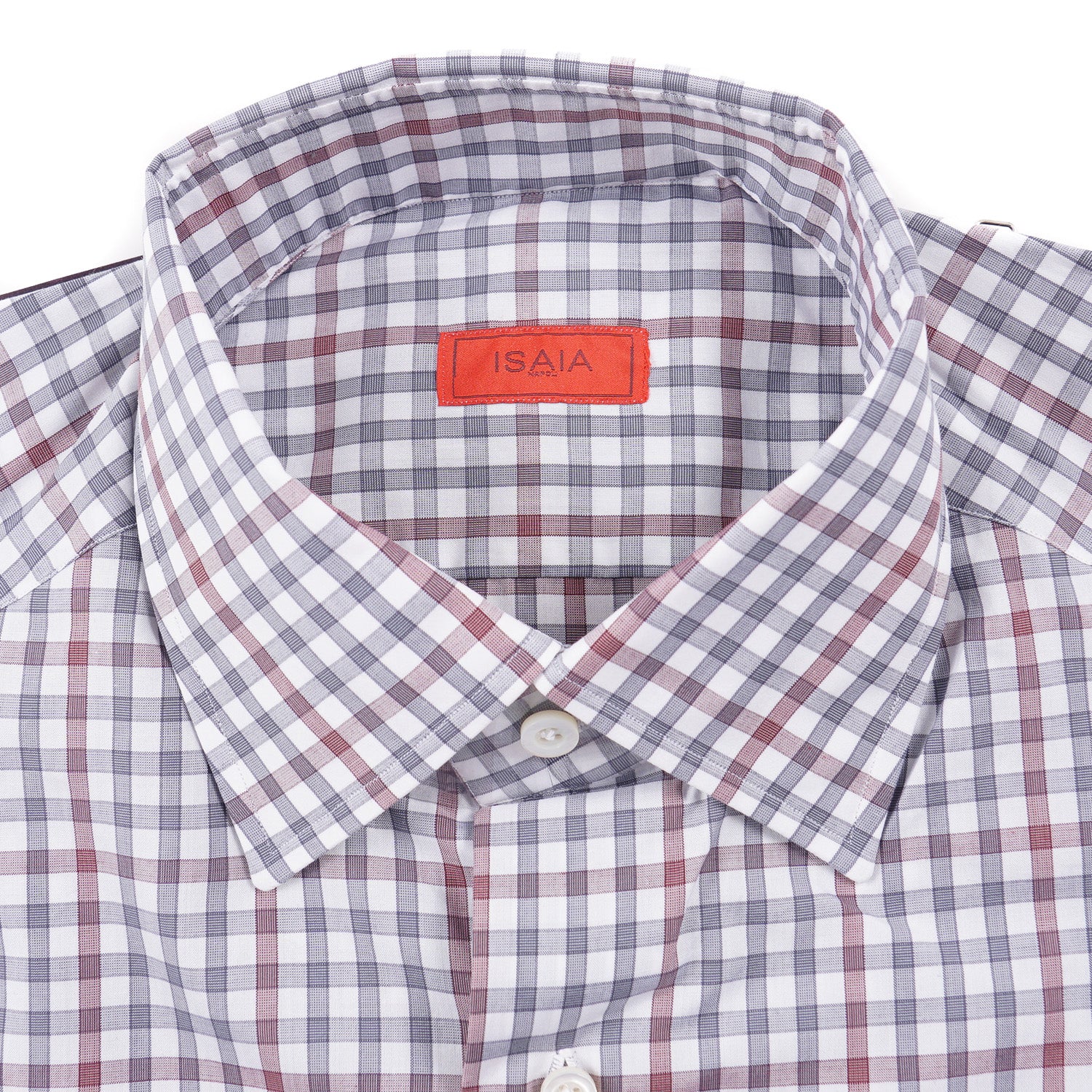Isaia Modern 'Mix Fit' Cotton Dress Shirt - Image 5