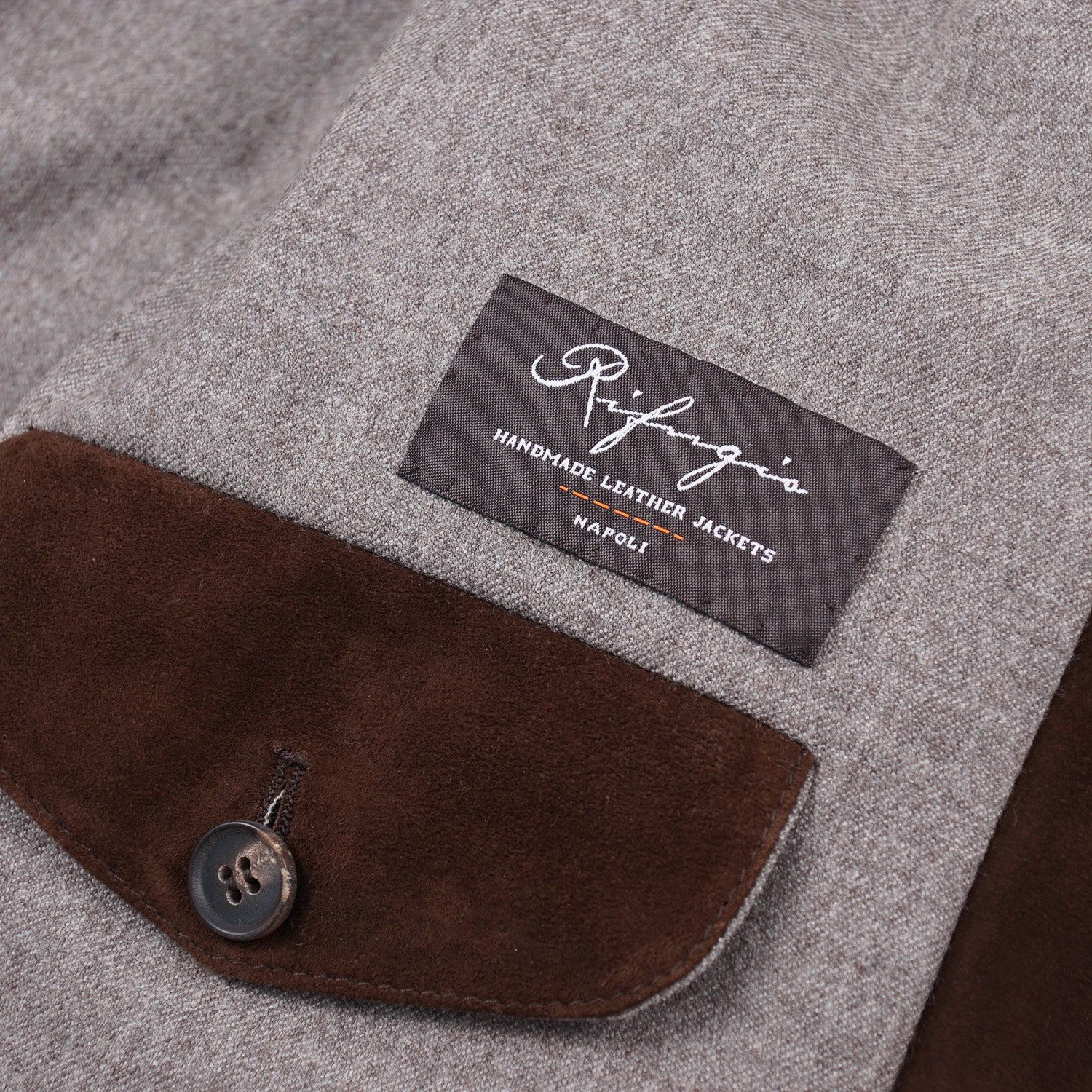 Rifugio Wool-Lined Suede Aviator Jacket - Image 6
