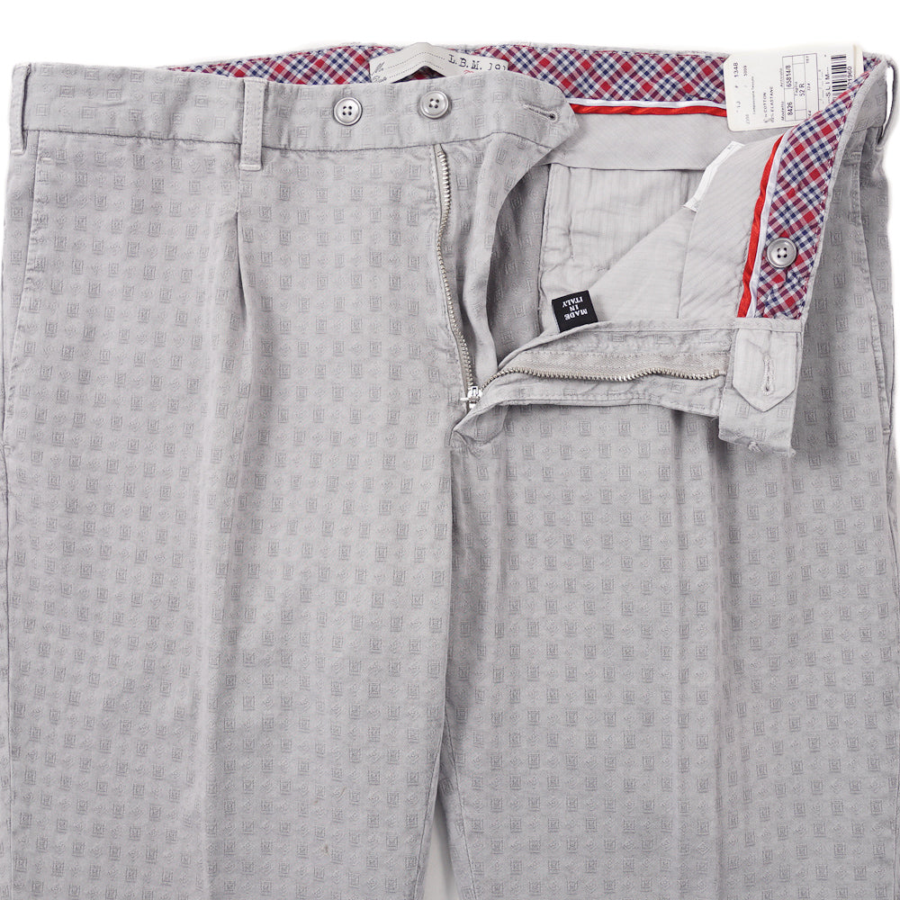 L.B.M. 1911 Jacquard Cotton Pants - Image 4