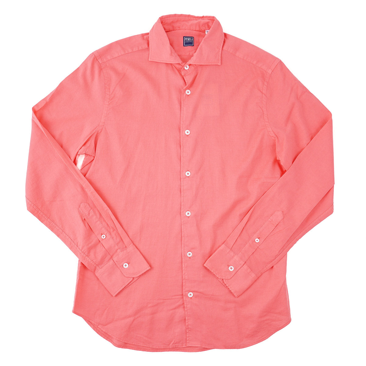 Fedeli 'Sean Panamino' Lightweight Cotton Shirt - Image 2