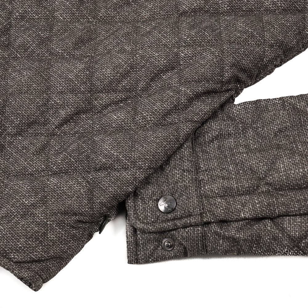 Isaia Quilted Puffer Shirt-Jacket - Image 3