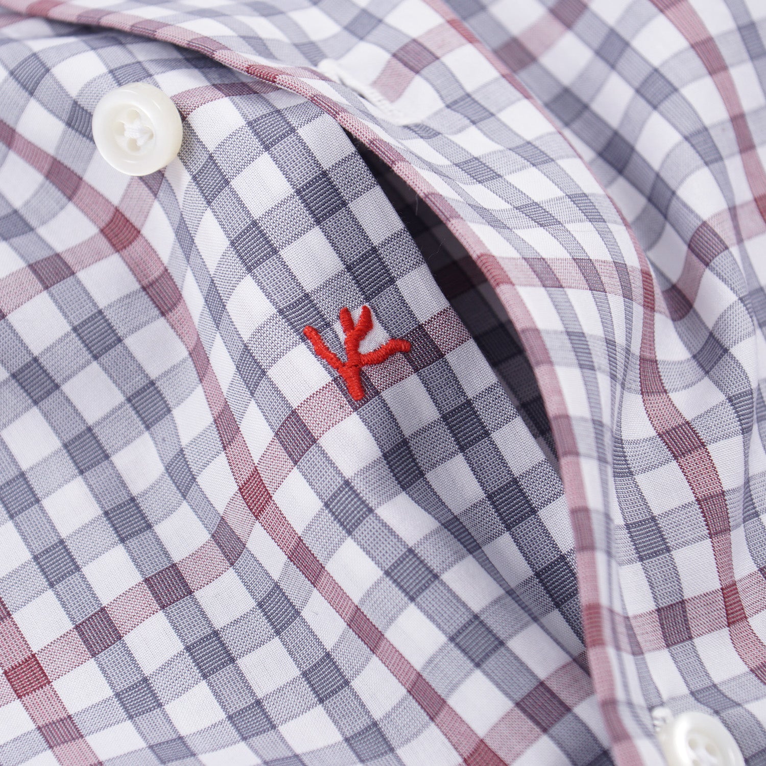 Isaia Modern 'Mix Fit' Cotton Dress Shirt - Image 2