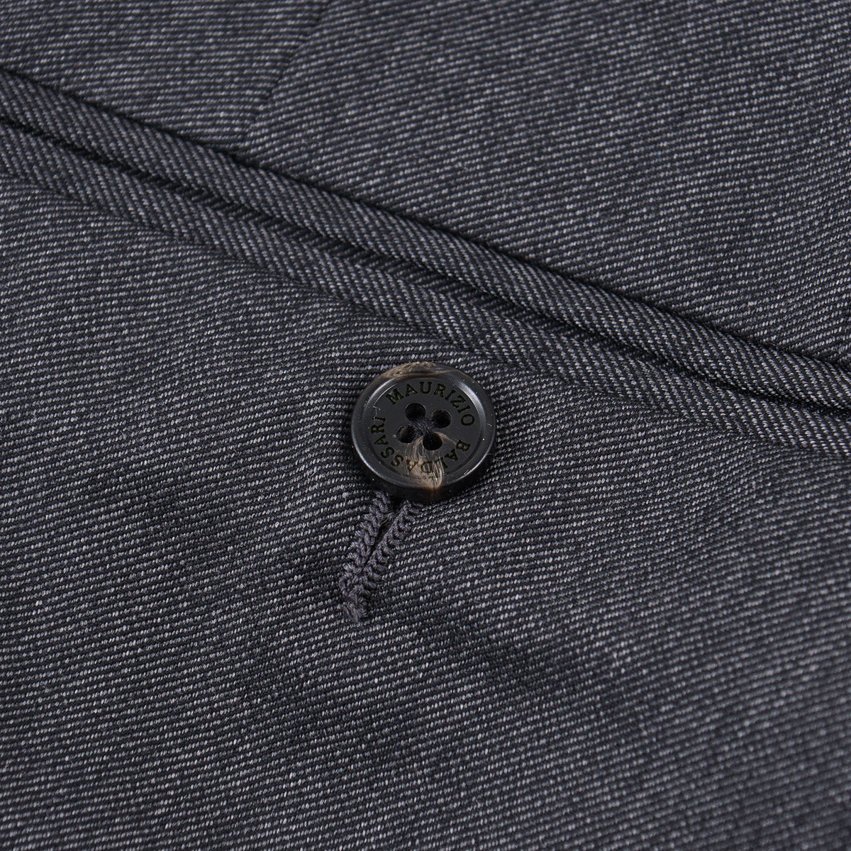 Maurizio Baldassari Twill Wool Pants - Image 3
