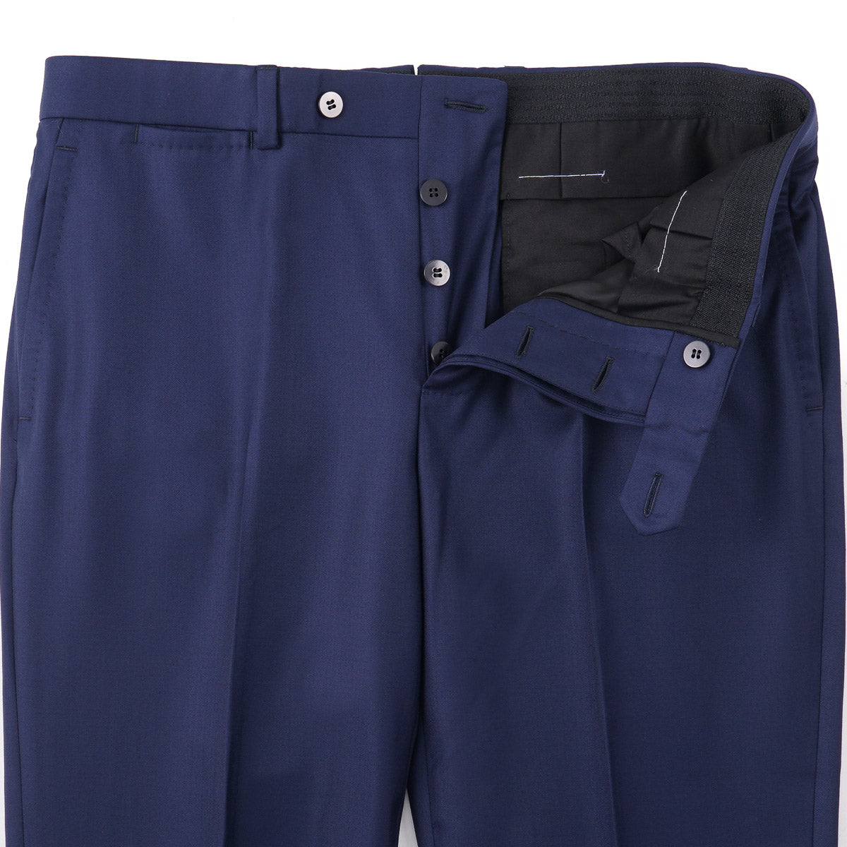 Stile Latino Medium Navy Wool Suit - Image 8