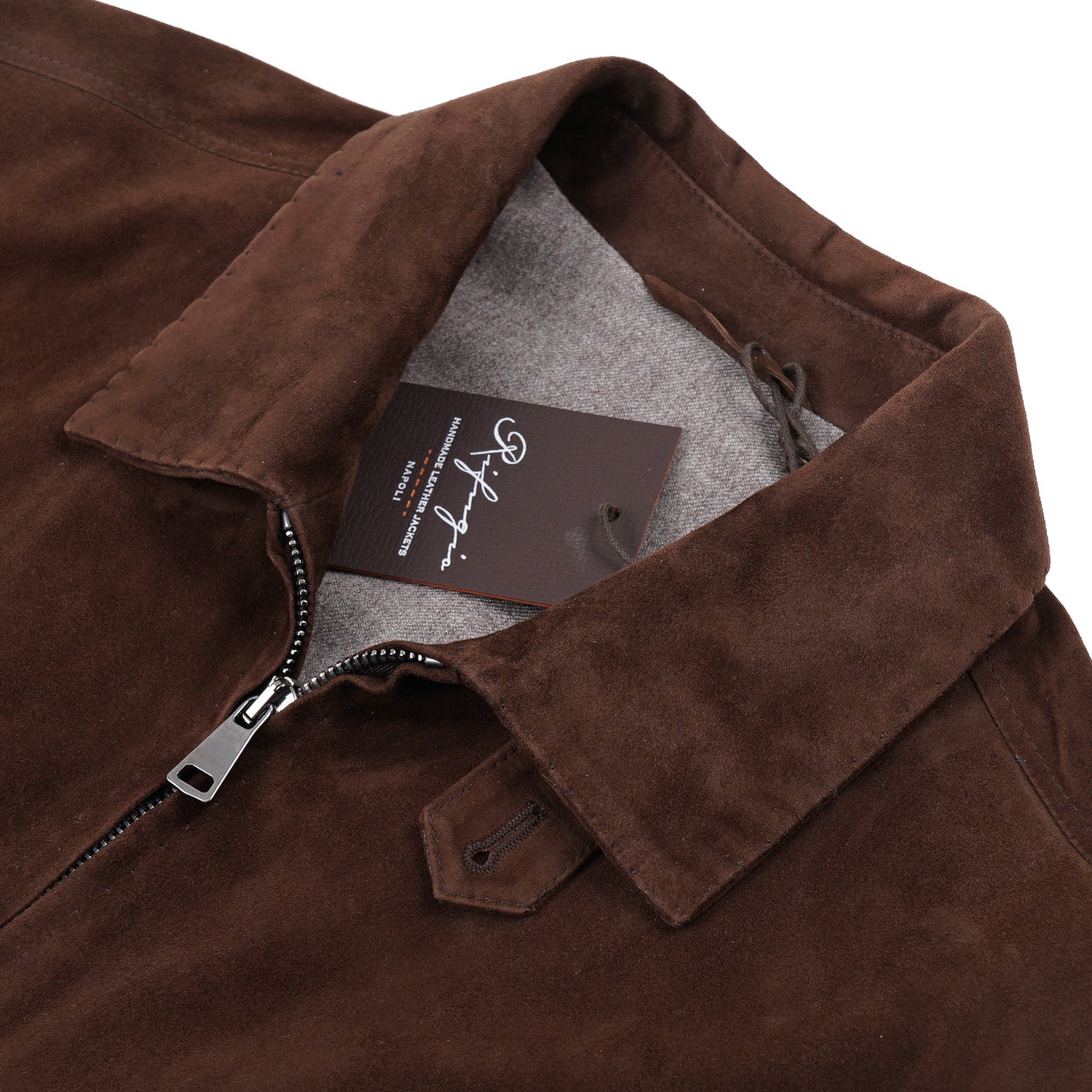 Rifugio Wool-Lined Suede Aviator Jacket - Image 4