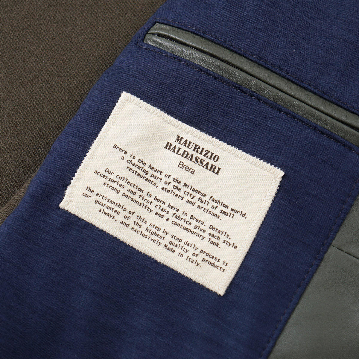 Maurizio Baldassari Nappa Leather Vest - Image 7