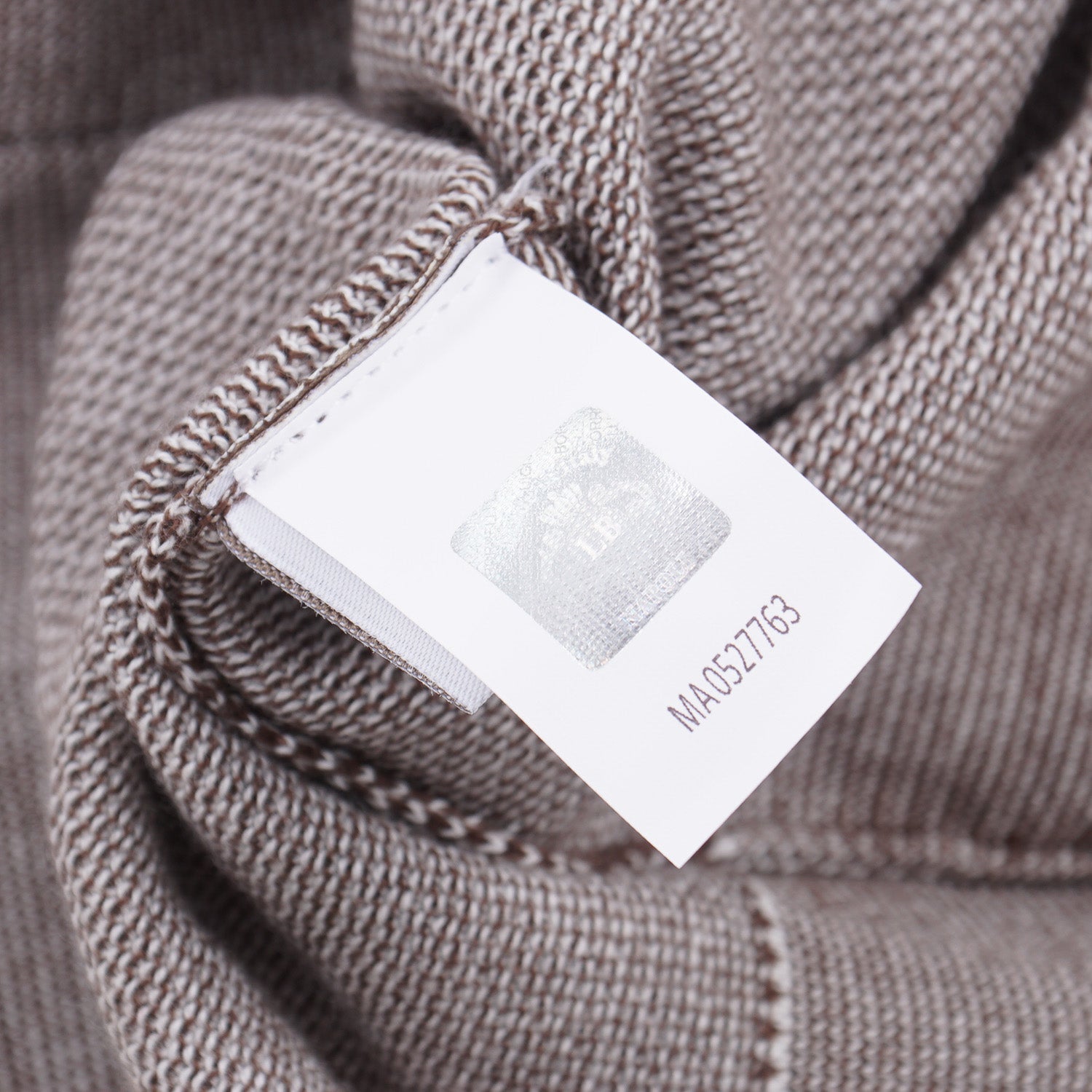 Luigi Borrelli Pique Knit Cotton Sweater - Image 5