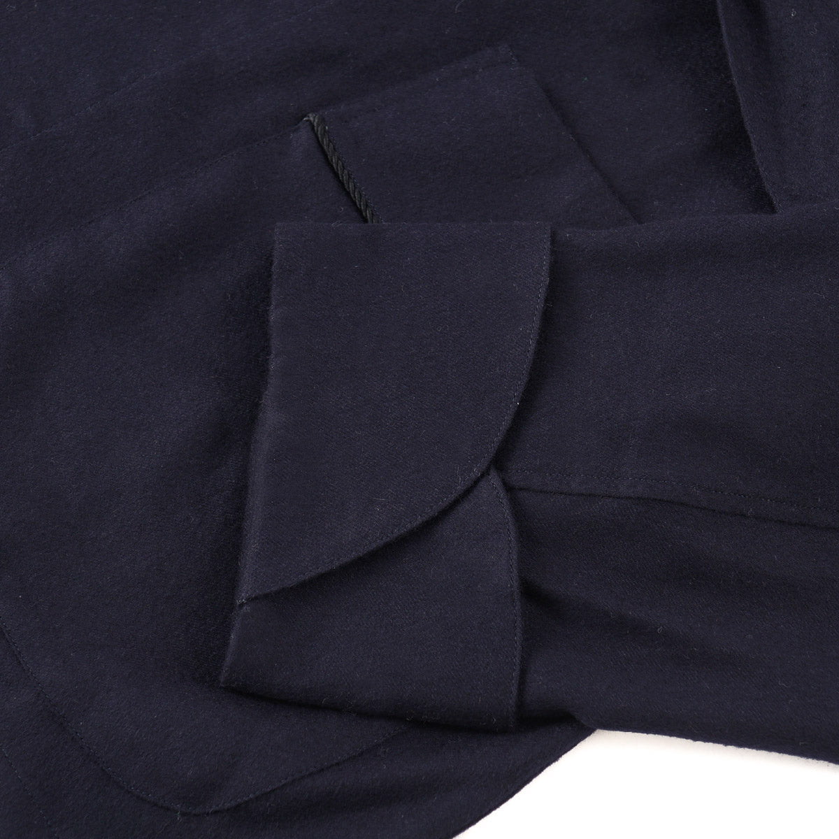 Isaia Flannel Cashmere Smoking Jacket Robe - Image 3