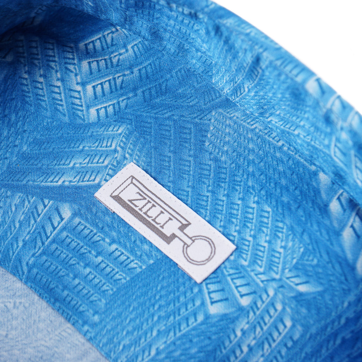 Zilli Silk Shirt in Geometric Monogram Print - Image 5