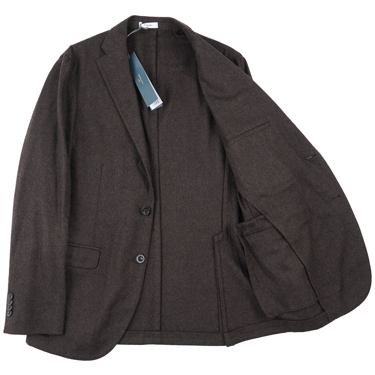 Boglioli Herringbone Wool 'K Jacket' - Image 3