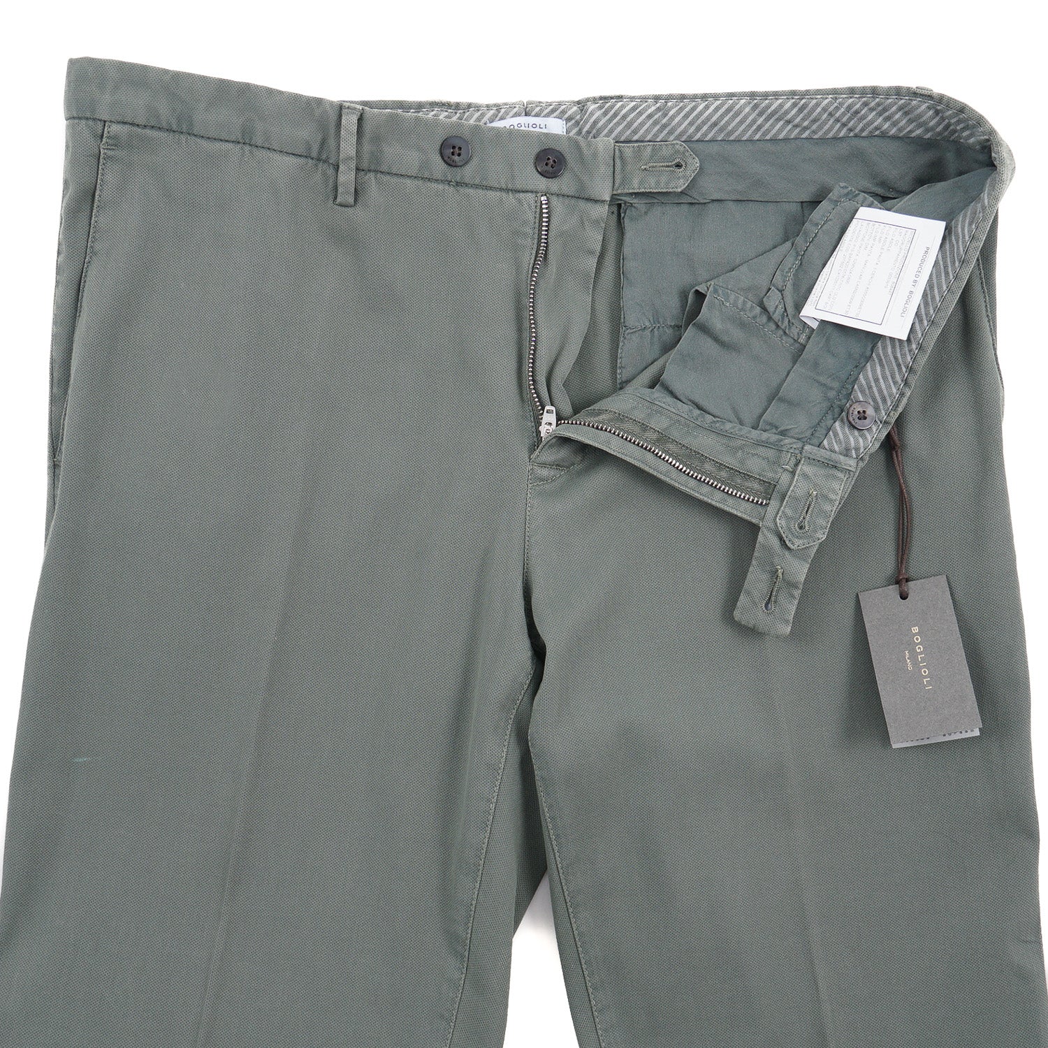 Boglioli Woven Cotton Pants - Image 2