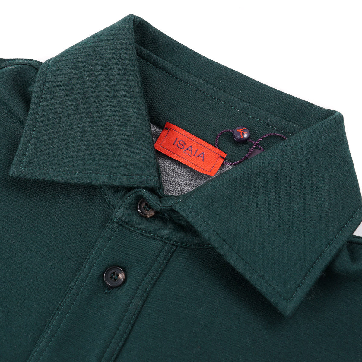 Isaia Long Sleeve Polo Shirt - Image 4