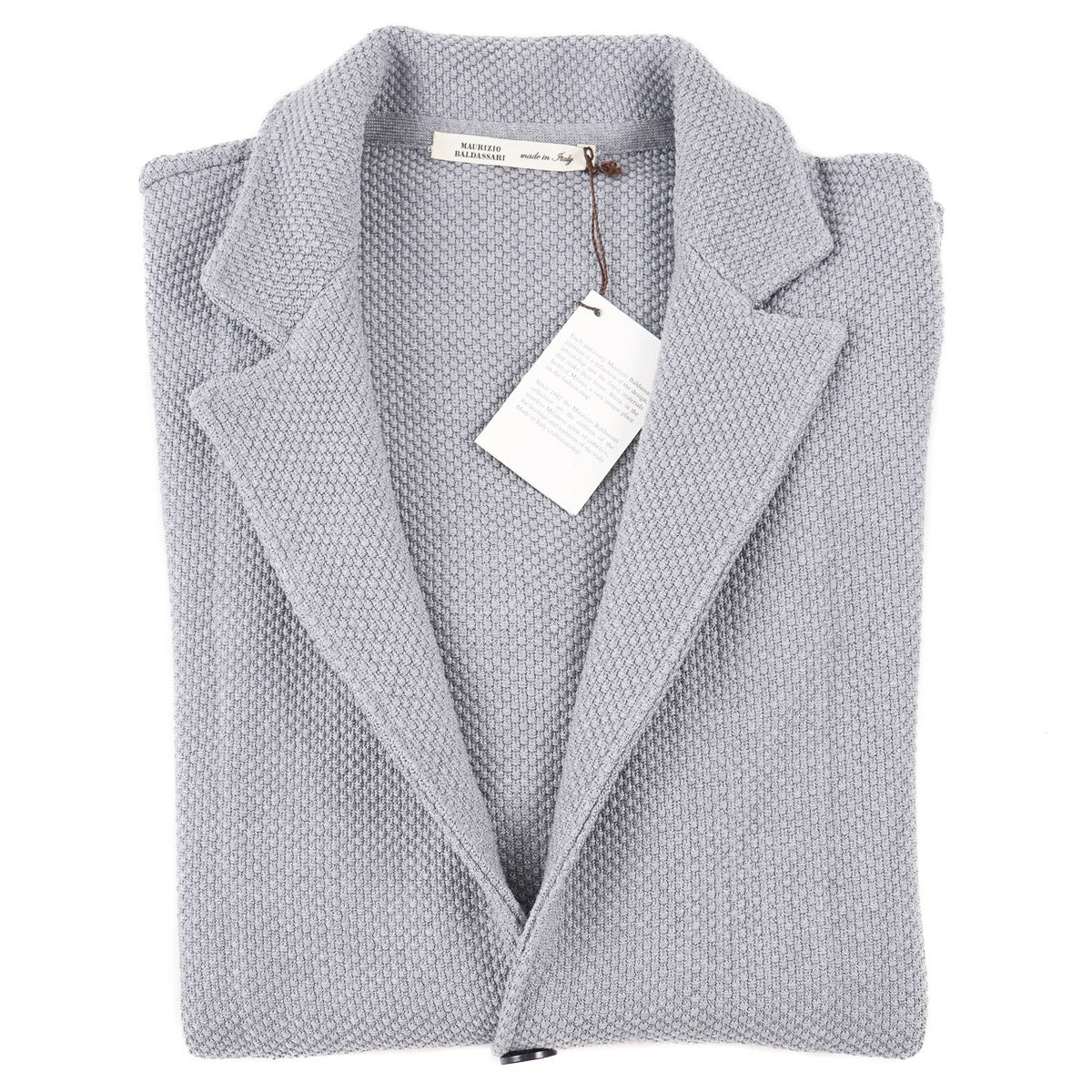 Maurizio Baldassari Knit Cardigan Sweater-Blazer - Image 6