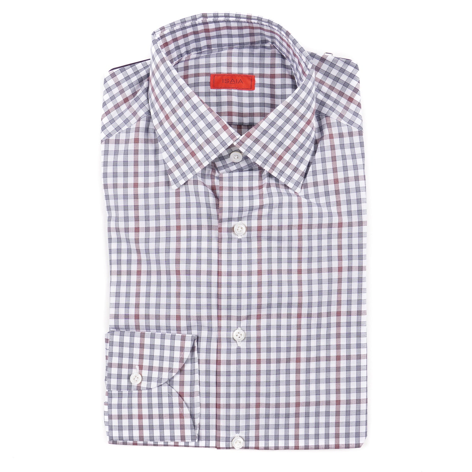 Isaia Modern 'Mix Fit' Cotton Dress Shirt