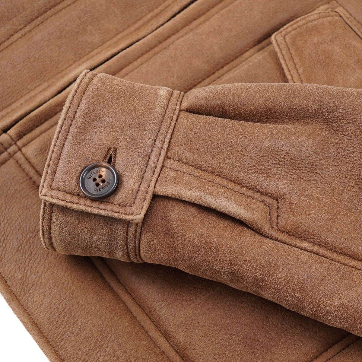 Rifugio Shearling Leather Aviator Jacket - Image 4
