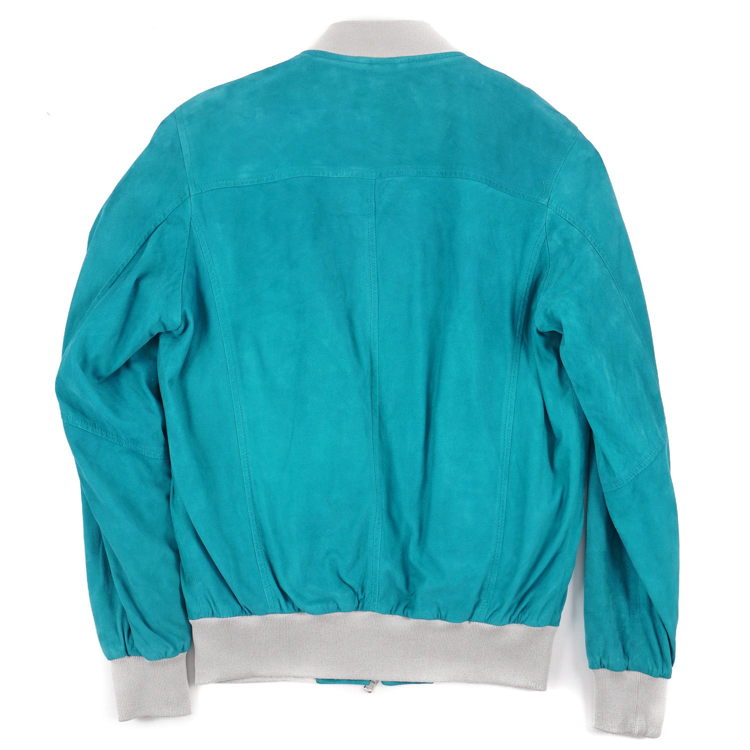 Barba Napoli Nappa Suede Bomber Jacket - Image 3
