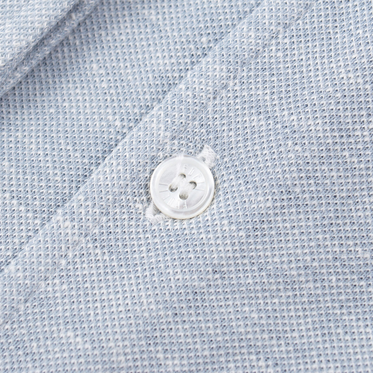 Fedeli Pique Knit Linen-Cotton Shirt - Image 2