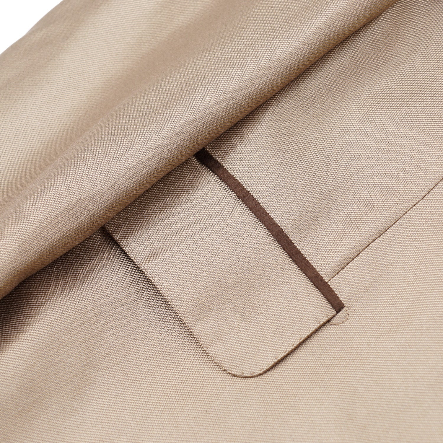 Brioni Gold Silk Dinner Jacket with Peak Lapels - Image 6