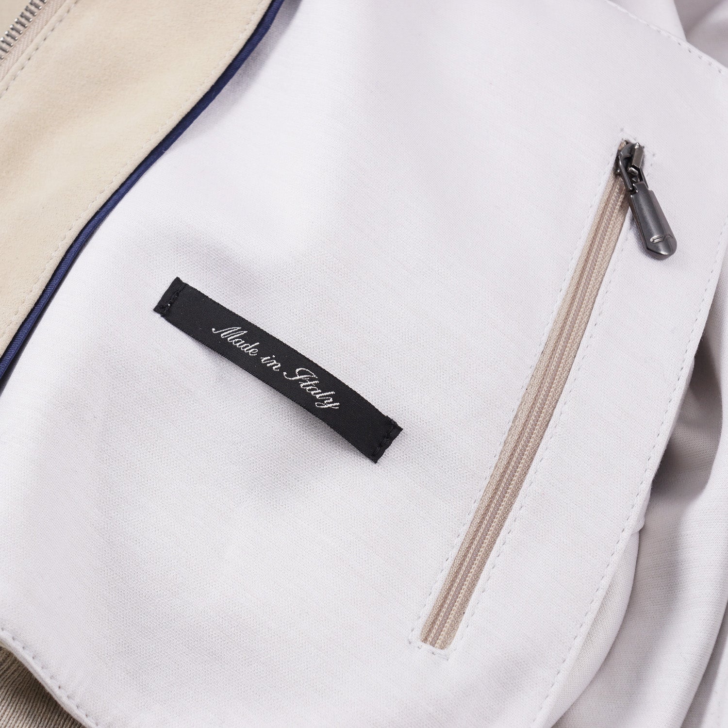 Cesare Attolini Nappa Suede Bomber Jacket - Image 8