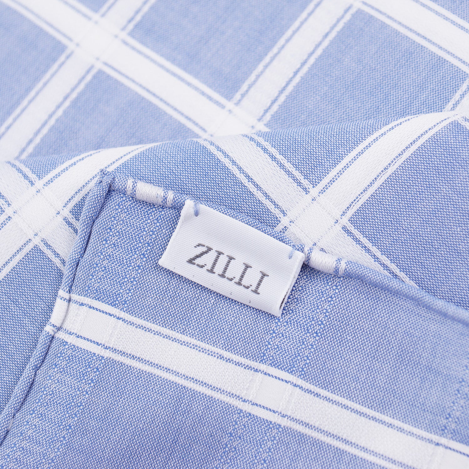 Zilli Woven Cotton Pocket Square - Image 3