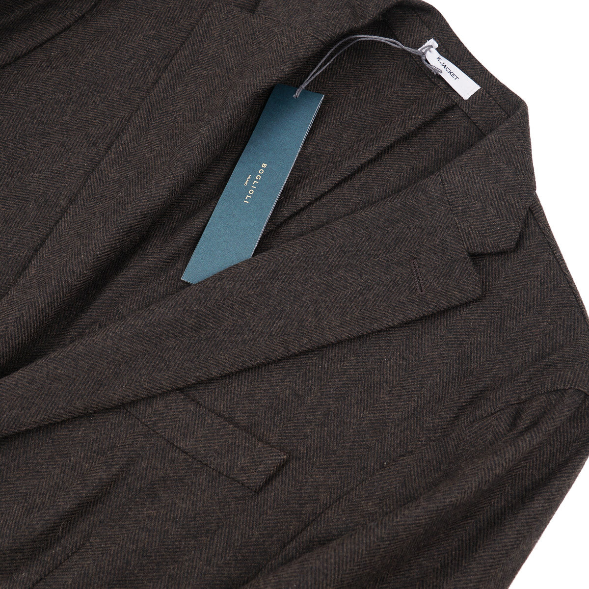 Boglioli Herringbone Wool 'K Jacket' - Image 5