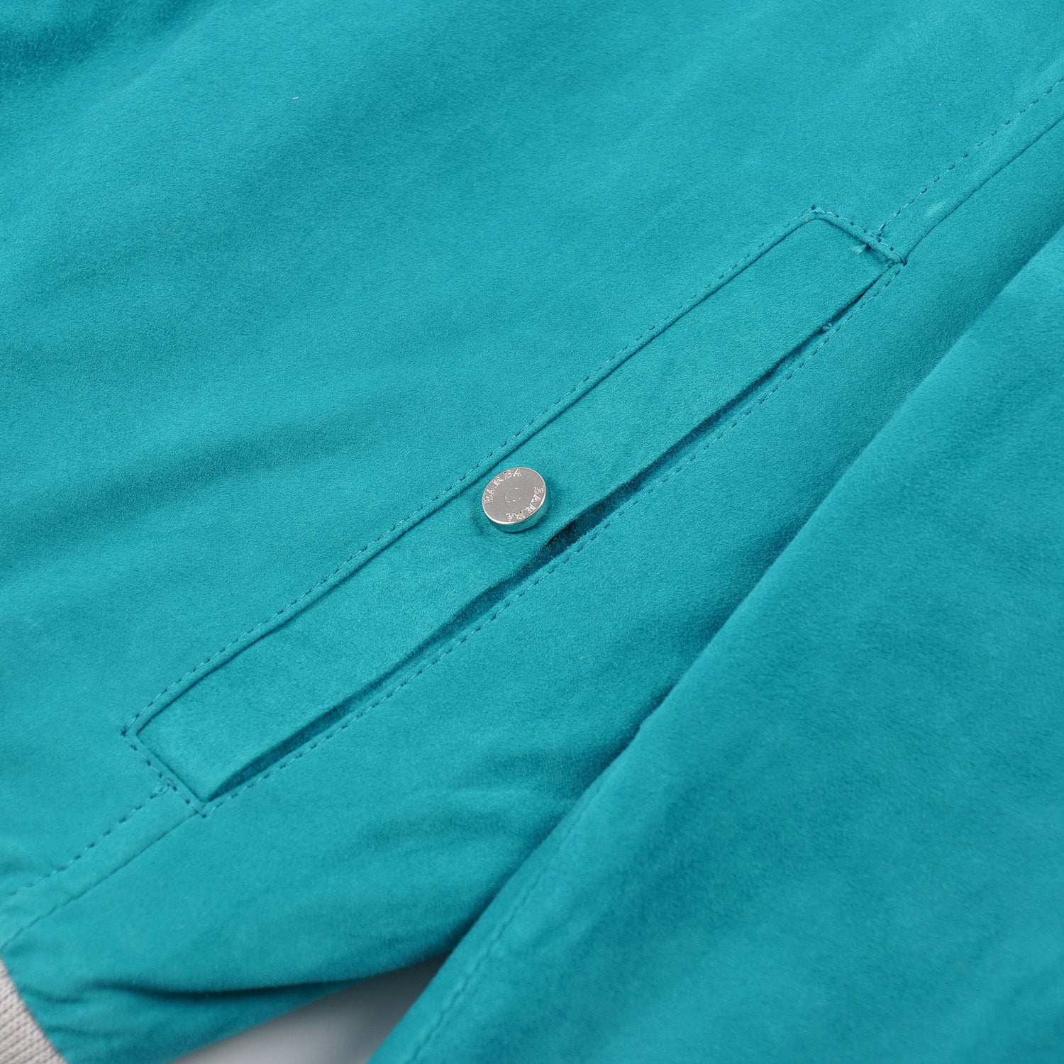 Barba Napoli Nappa Suede Bomber Jacket - Image 2