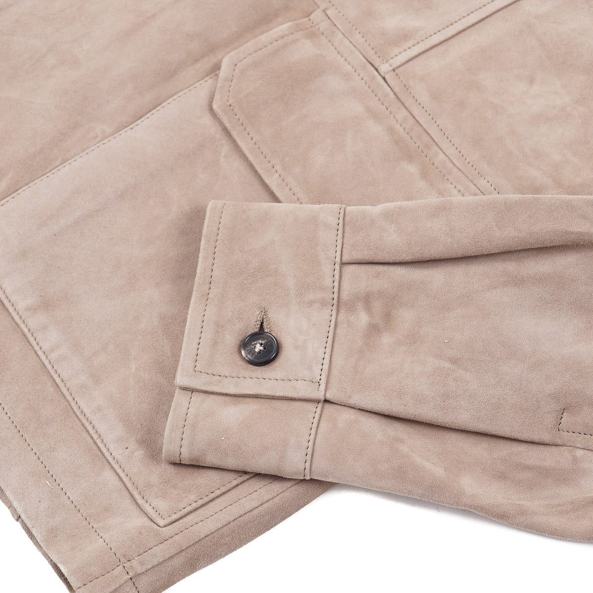 Manto 'Aglianico' Suede Blazer Jacket - Image 2