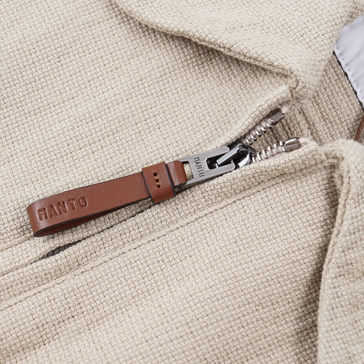 Manto 'Eclips' Woven Cotton Jacket - Image 4