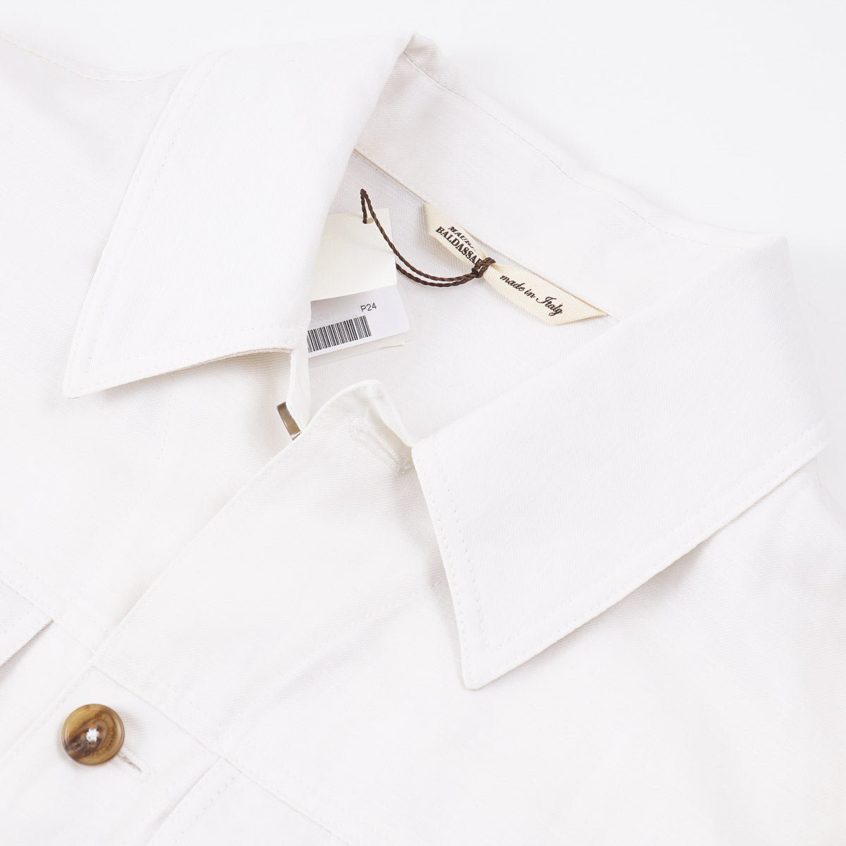 Maurizio Baldassari Wool-Linen Trucker Jacket - Image 5