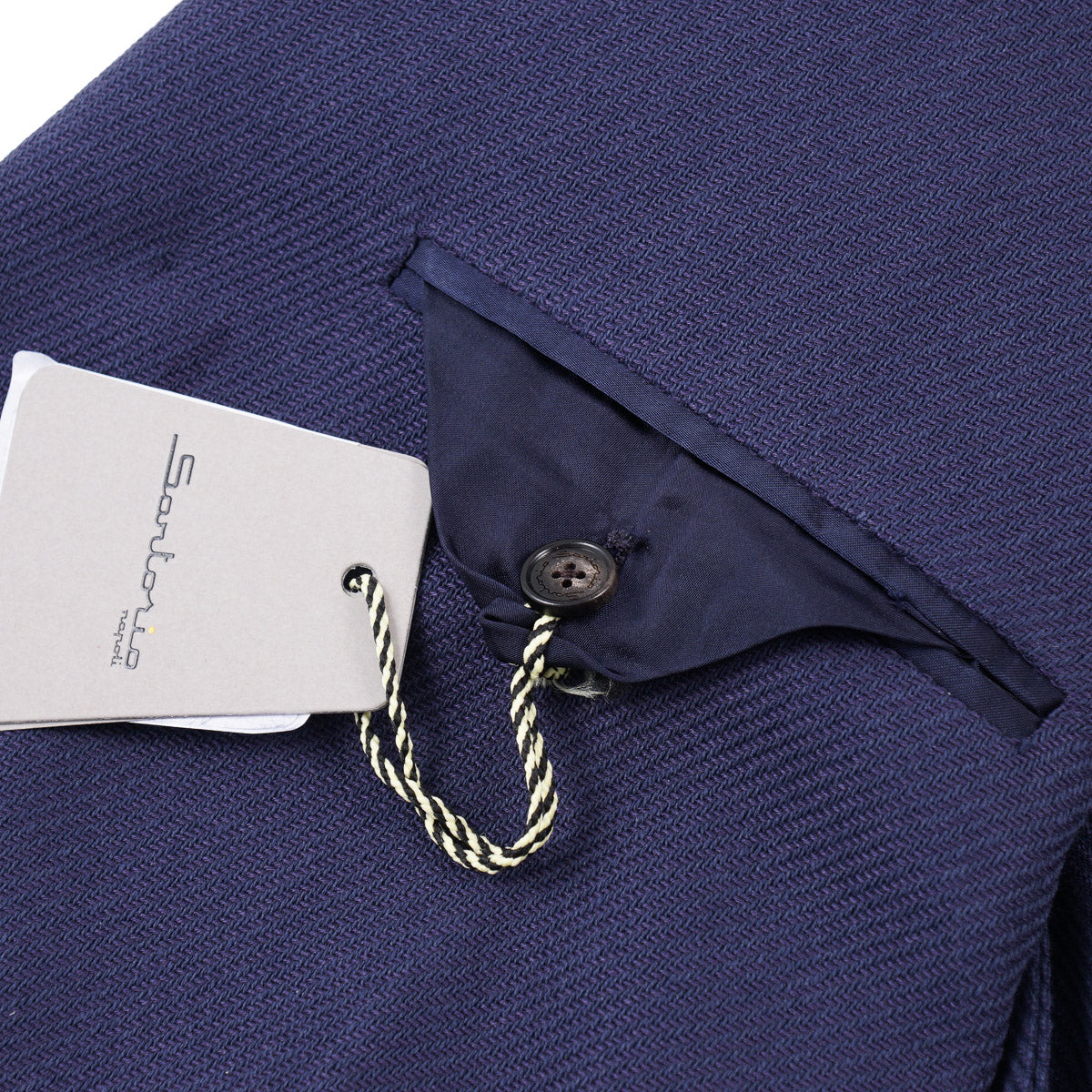 Sartorio Woven Mid-Weight Cotton Overcoat - Image 7