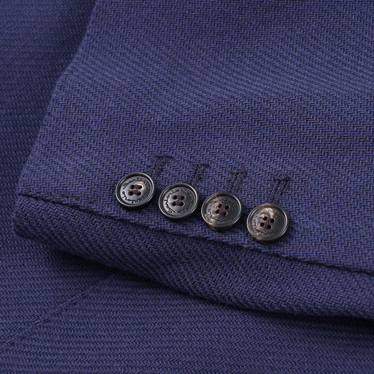 Sartorio Woven Mid-Weight Cotton Overcoat - Image 4