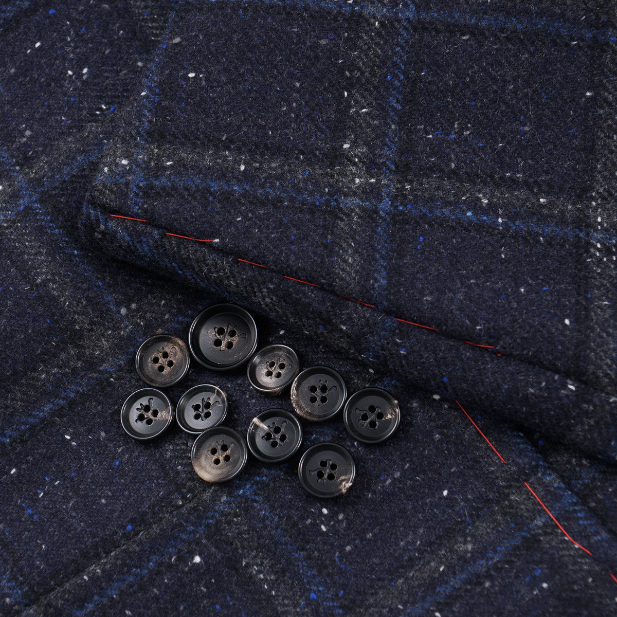 Isaia 'Domenico' Donegal Cashmere Suit - Image 9