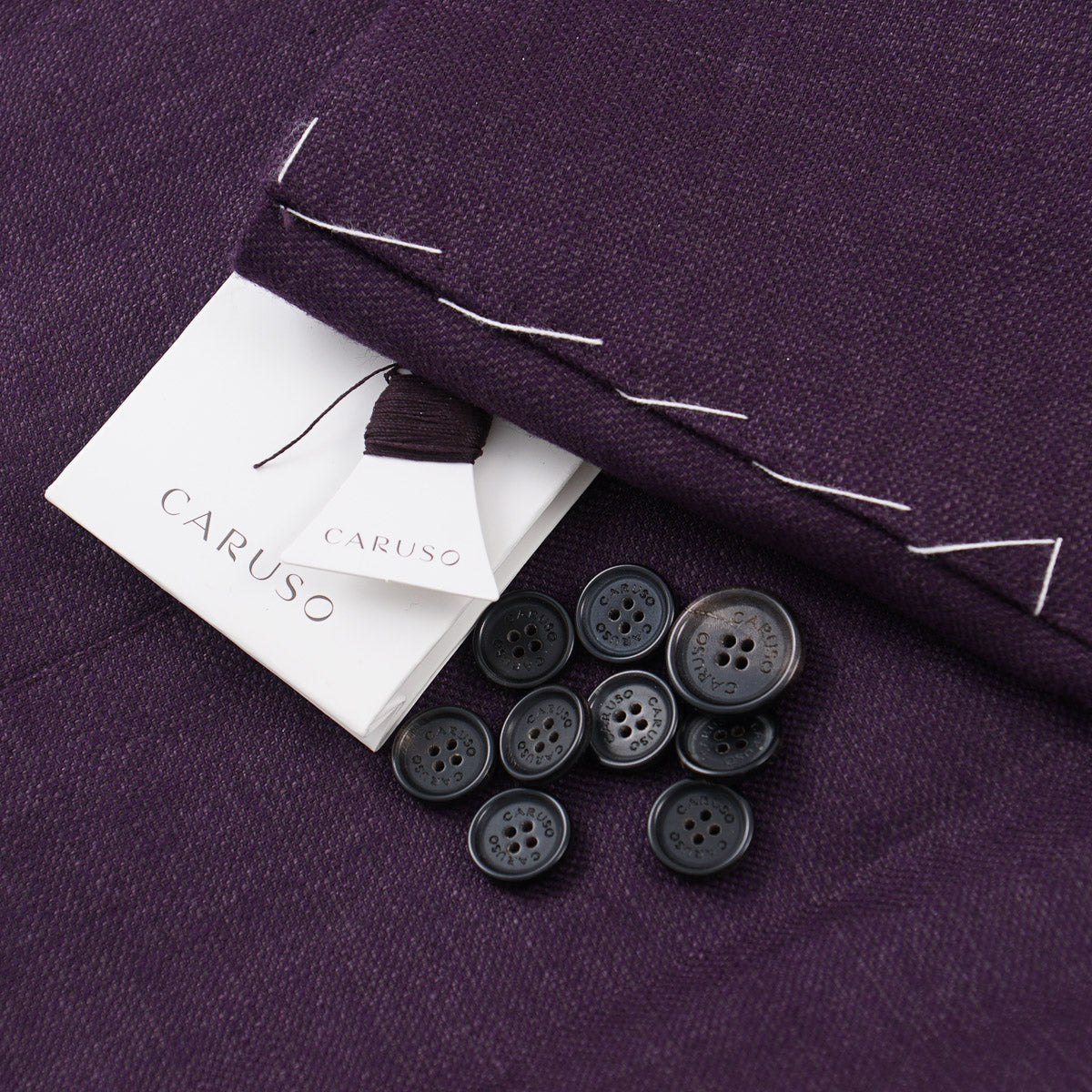 Caruso Linen-Wool 'Aida' Sport Coat - Image 6