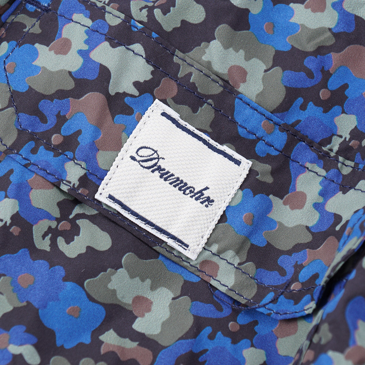 Drumohr Floral Print Swim Trunks - Image 2