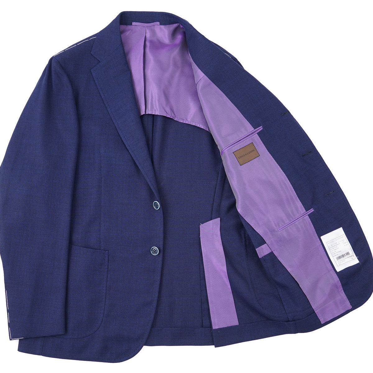 Stile Latino Woven Fresco Wool Blazer - Image 3