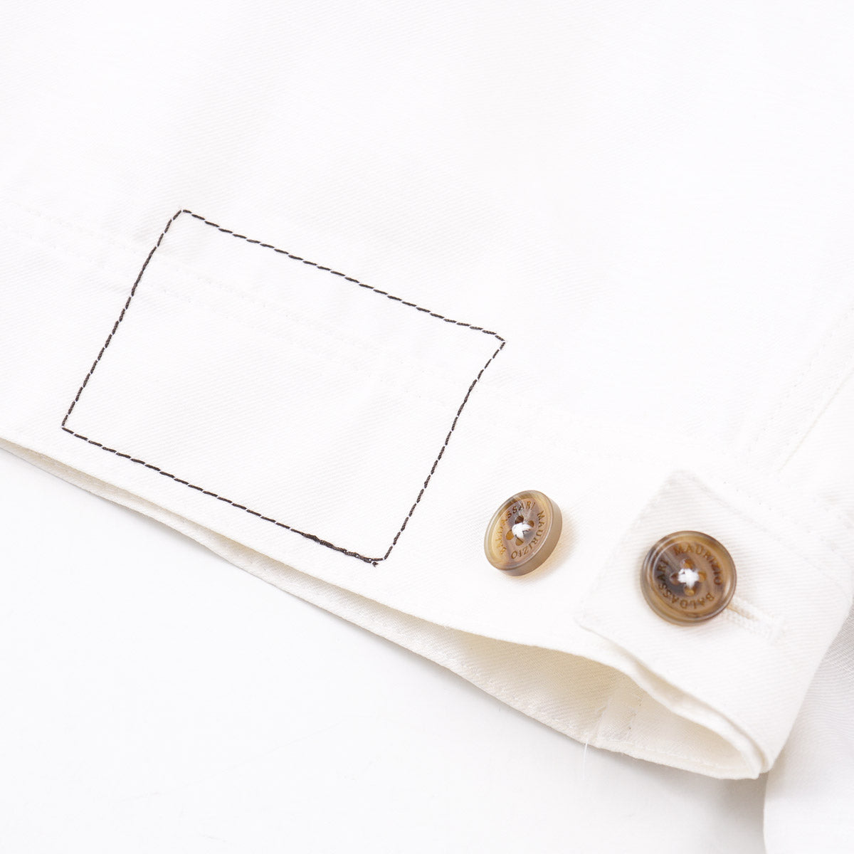 Maurizio Baldassari Wool-Linen Trucker Jacket - Image 7