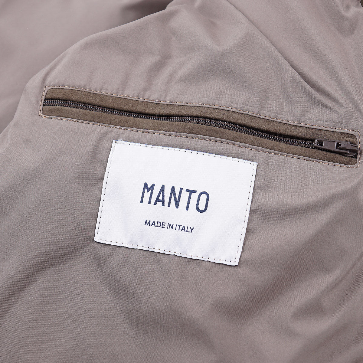 Manto Down-Filled Quilted Suede Jacket - Image 7