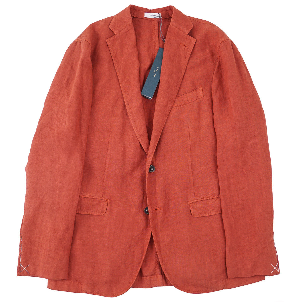 Boglioli Linen 'K Jacket' Sport Coat - Image 8