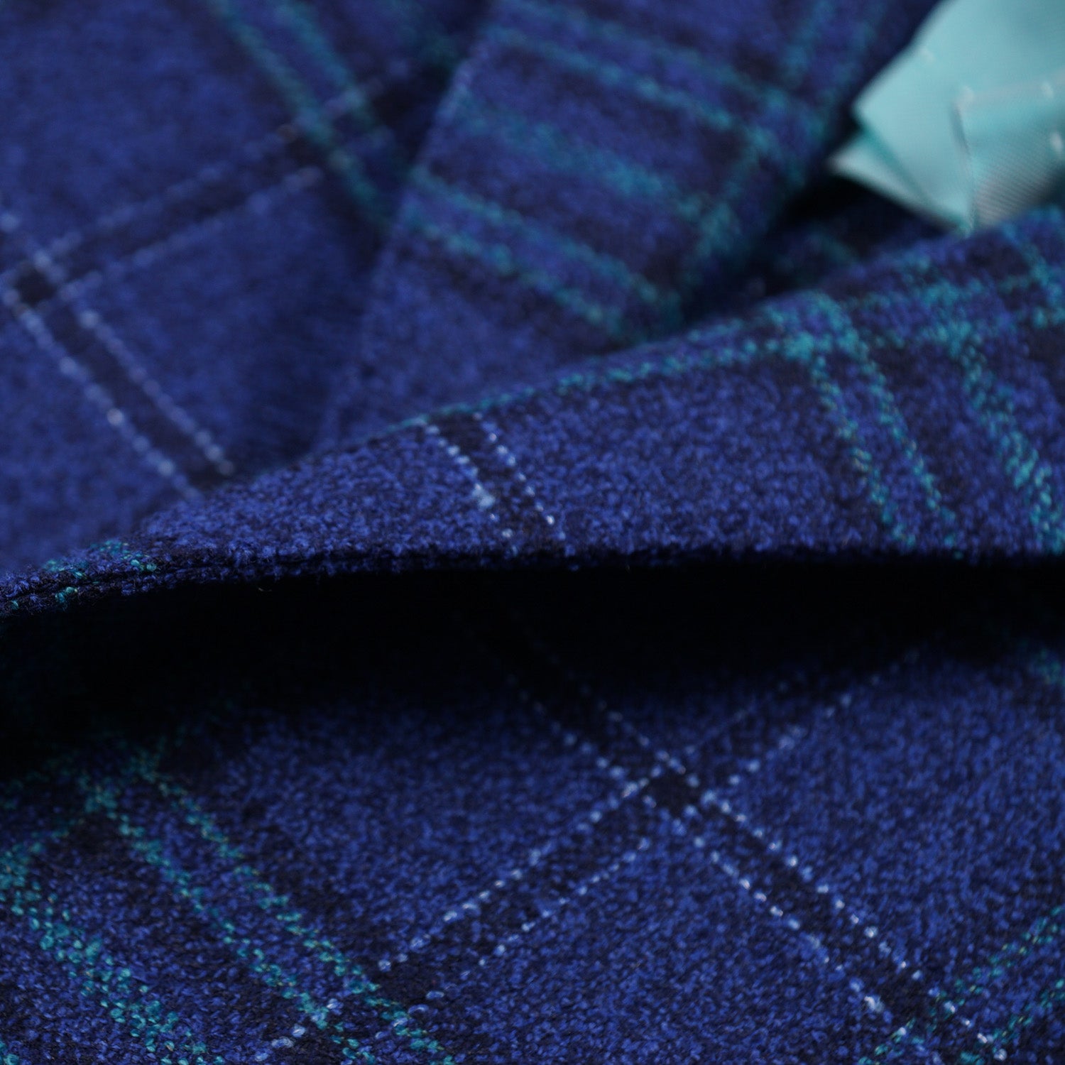 Isaia Layered Check Wool and Silk Sport Coat - Image 3