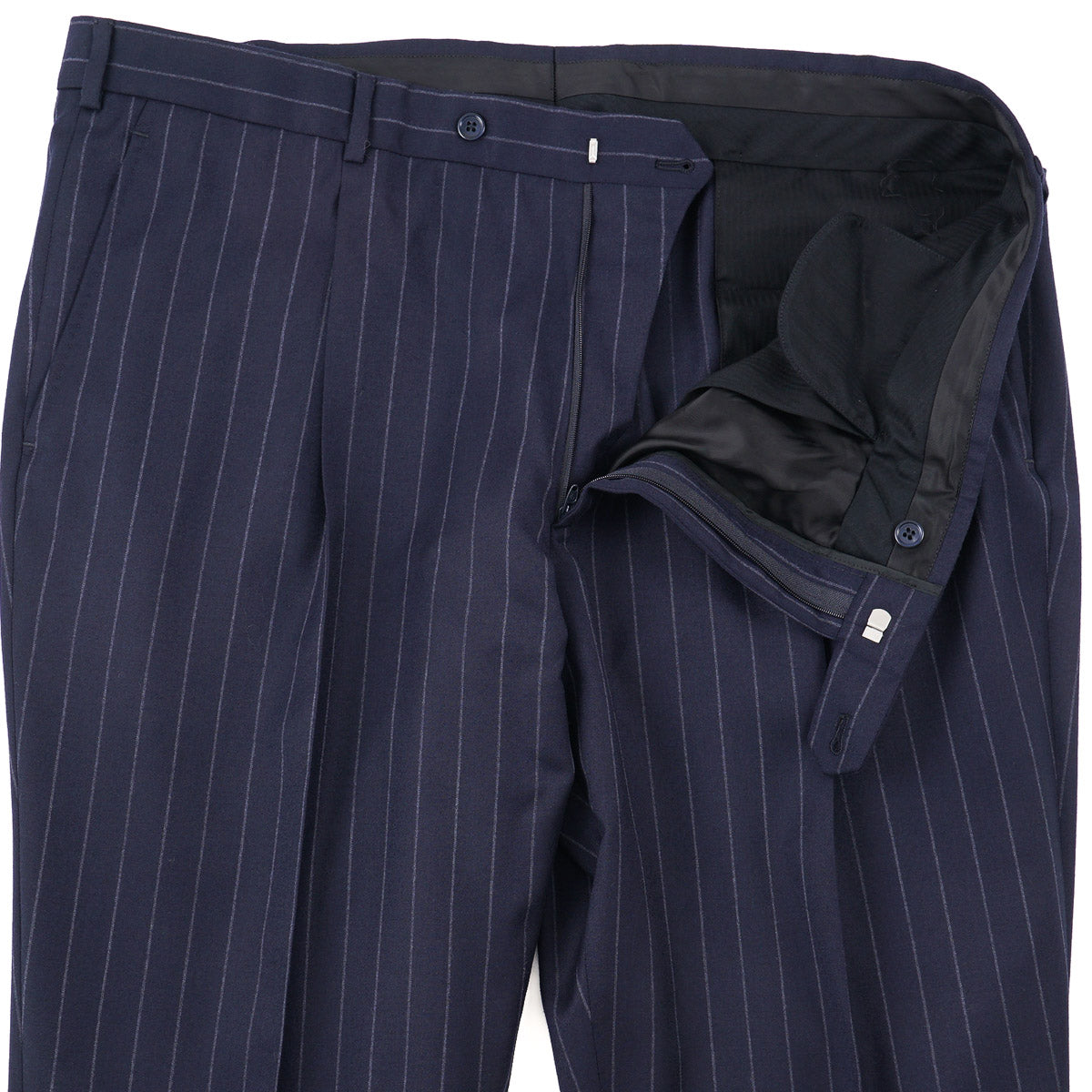 Belvest Tailored-Fit Wool Suit - Image 7