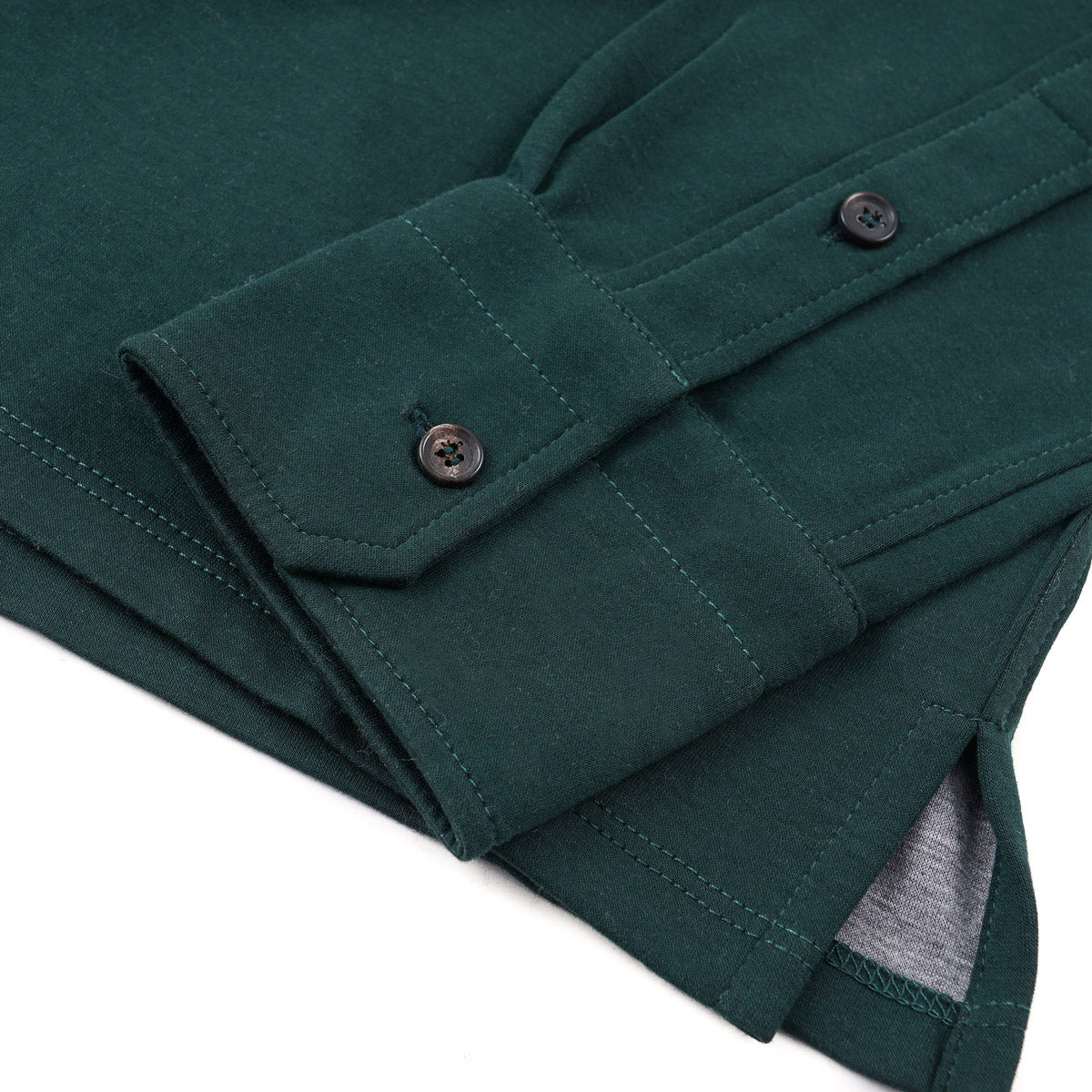 Isaia Long Sleeve Polo Shirt - Image 3