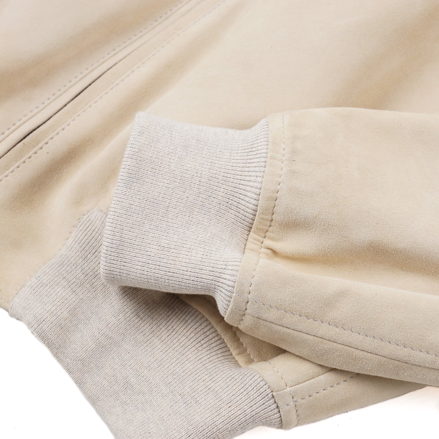 Cesare Attolini Nappa Suede Bomber Jacket - Image 2
