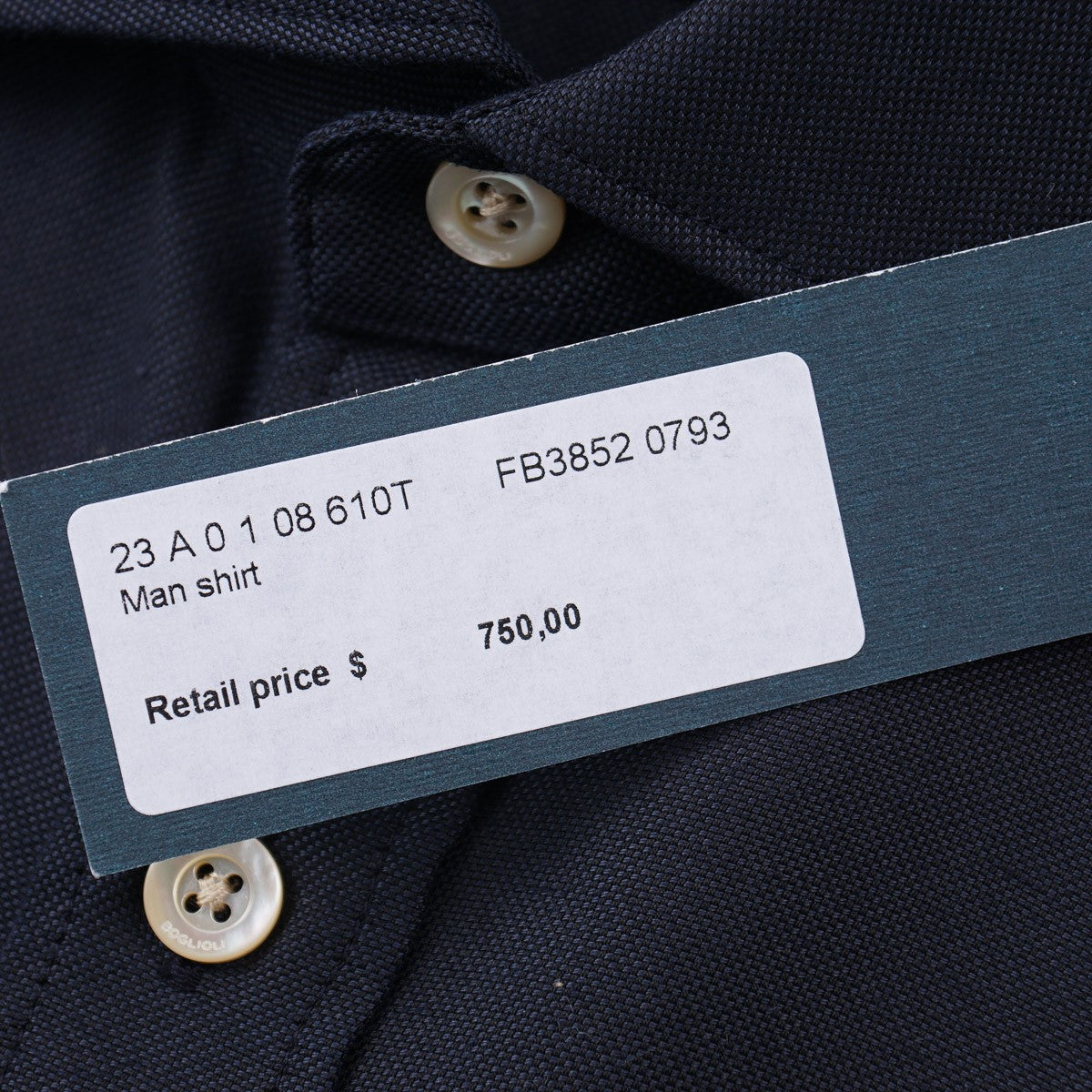 Boglioli Knit Jersey Wool Shirt - Image 7