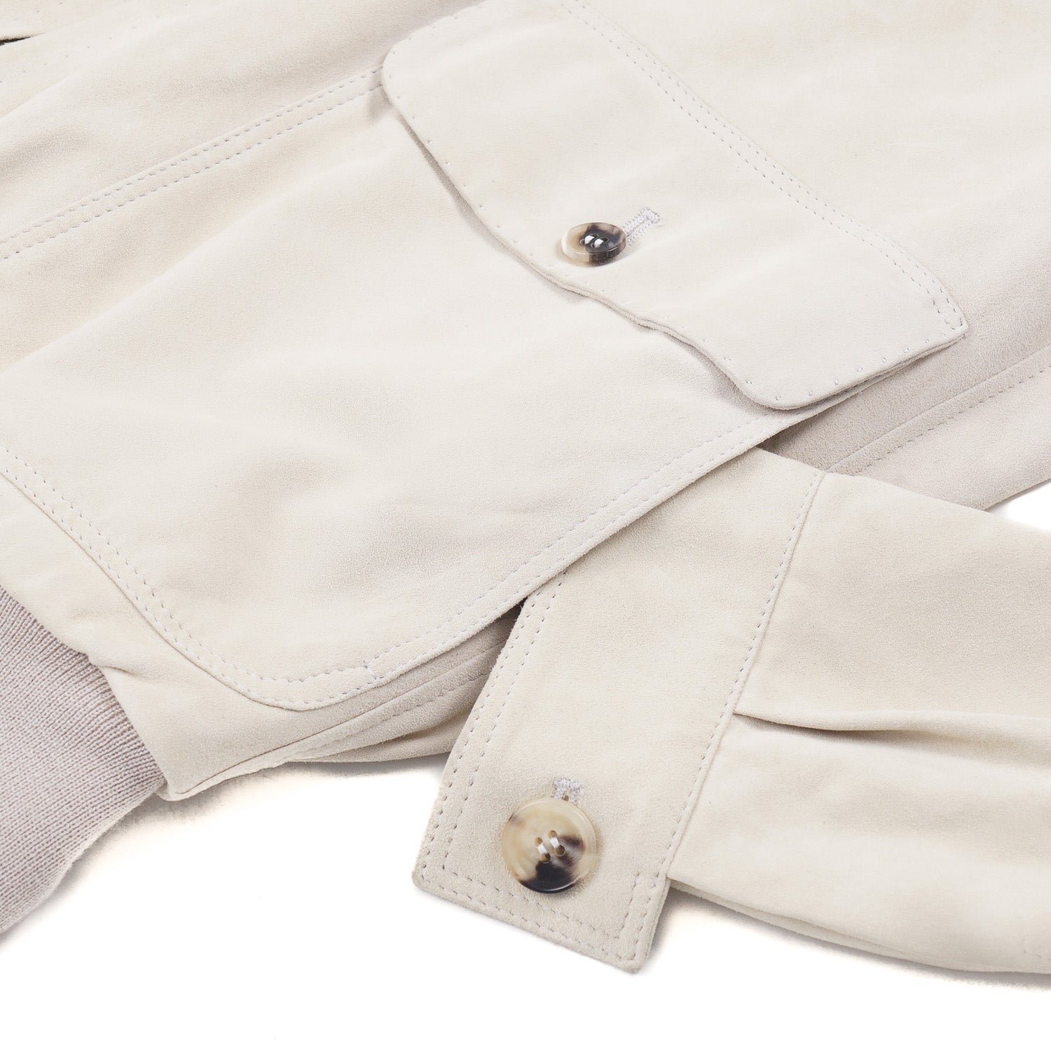 Rifugio Nappa Suede Bomber Jacket - Image 2