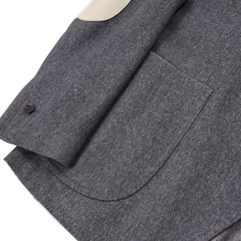 G.Abo Napoli Flannel Wool Sport Coat - Image 7