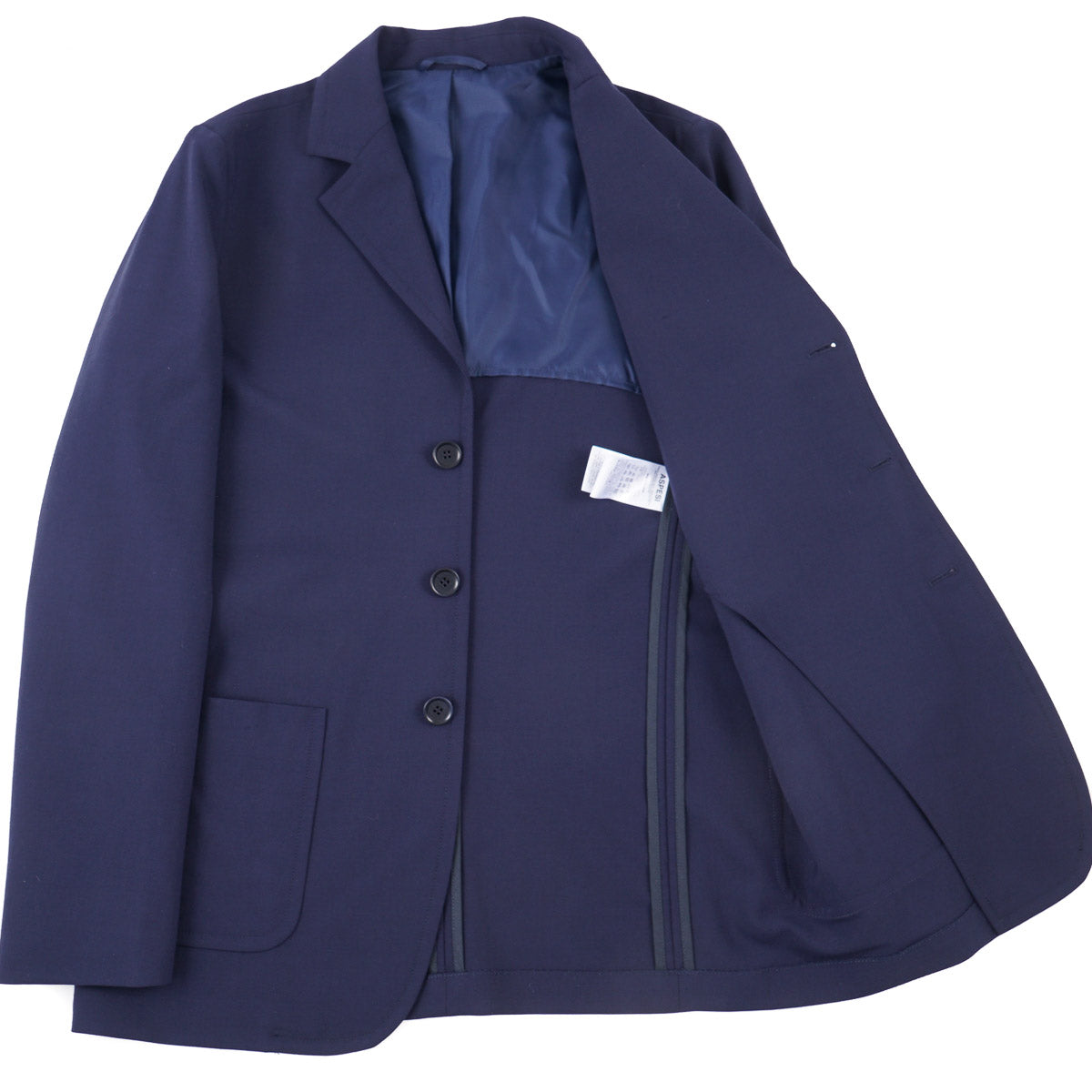 Aspesi Lightweight Poplin Wool Blazer - Image 3