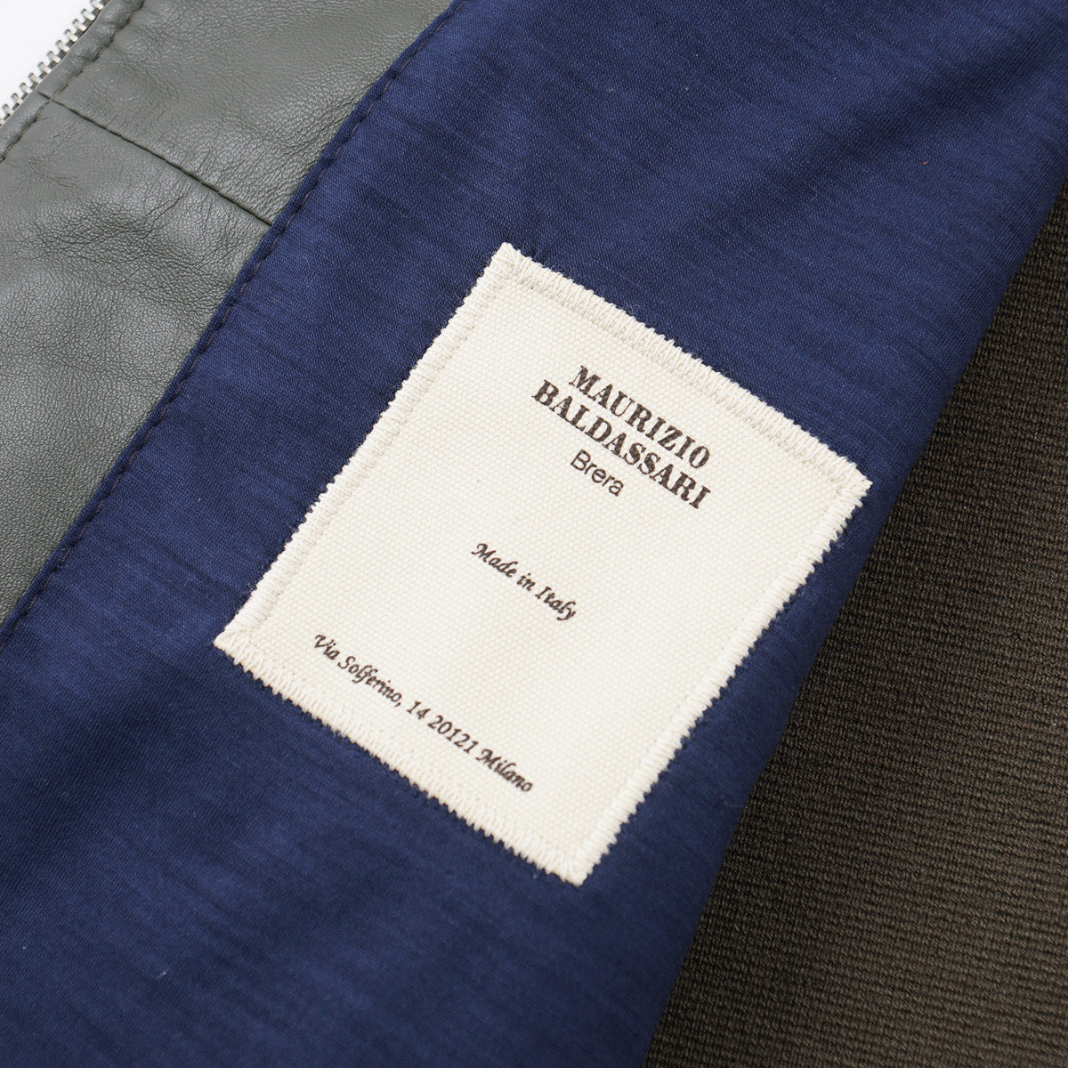 Maurizio Baldassari Nappa Leather Vest - Image 6