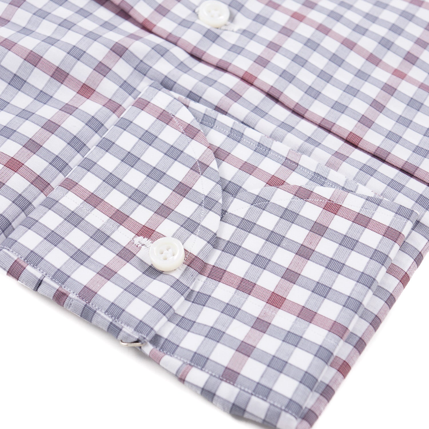 Isaia Modern 'Mix Fit' Cotton Dress Shirt - Image 6