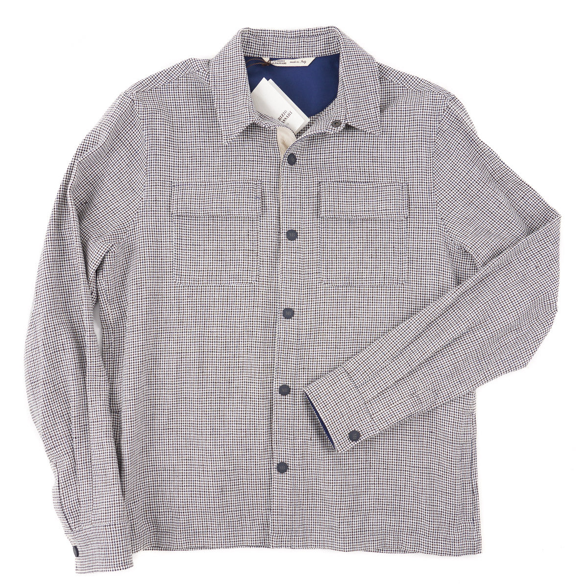 Maurizio Baldassar Linen-Cotton Overshirt