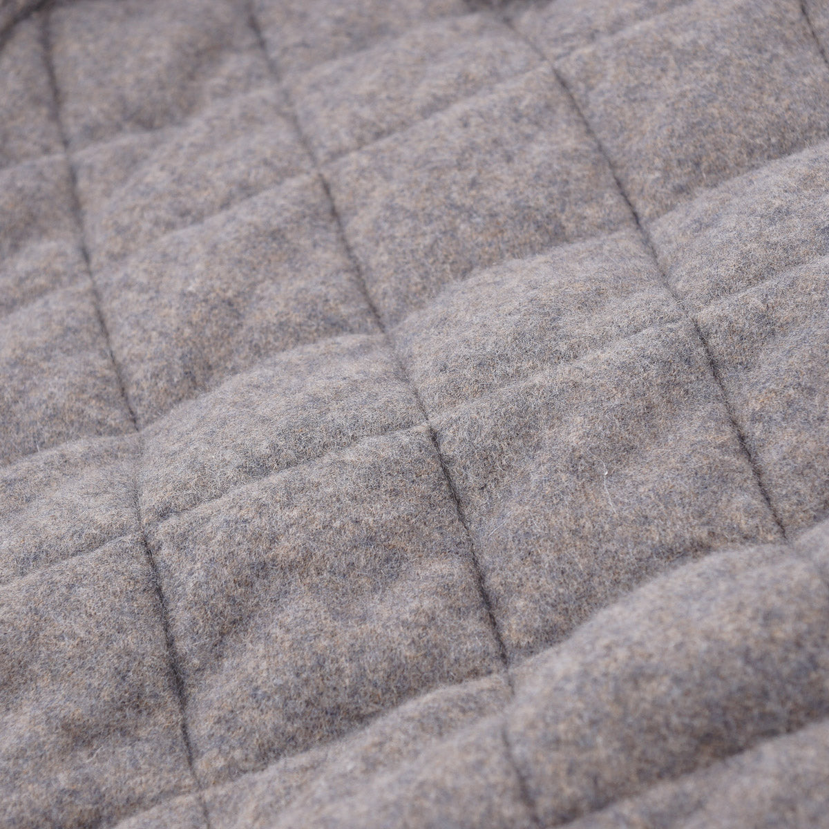 Mandelli Cashmere-Lined Quilted Suede Parka - Image 2